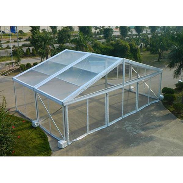 Transparent Color Clear Roof Tent For Outdoor Wedding Party / Exhibition / Church
