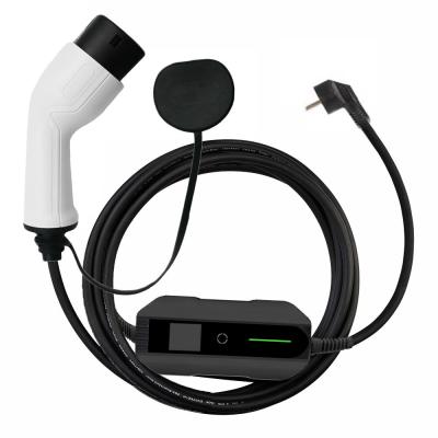 Tipo do CE - 2 ao carregador portátil 16A 230V de Schuko EV para E-carros