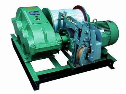 30T 60M Electric Wire Rope Winch 20 M / Min Manual Control Mine