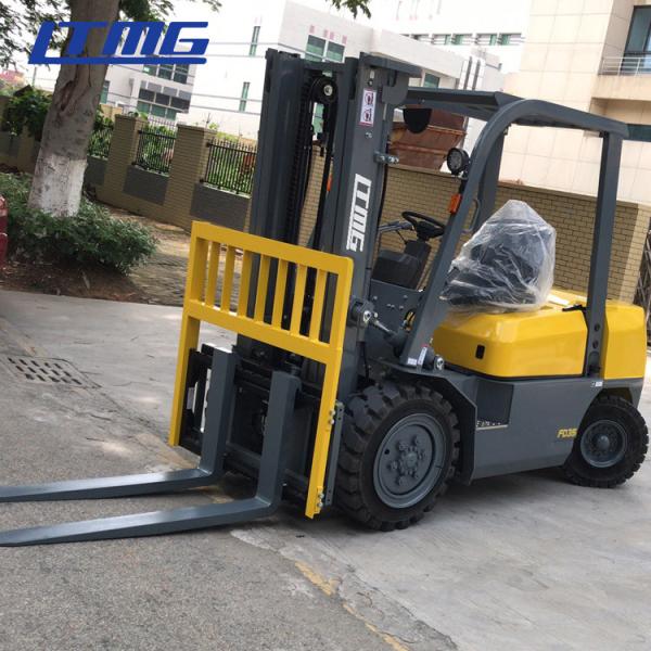 3.5 Ton Counterbalance Forklift Truck , 4780kg  Solid Tires Power Lift Forklift