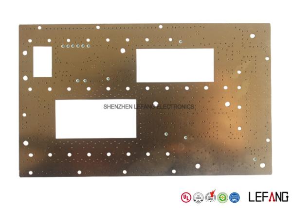 Rogers 2.0mm 3 OZ Copper PCB , Immersion Gold Copper Printed Circuit Board