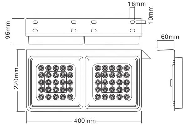 DC24V 50pcs LEDs Truck Back Lights  Mitsubishi Hino Japanese Truck Parts