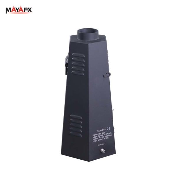 DMX512 Controlled LPG Flame Projector with 1-3m Adjustable Flame Height for Stage Shows and Events