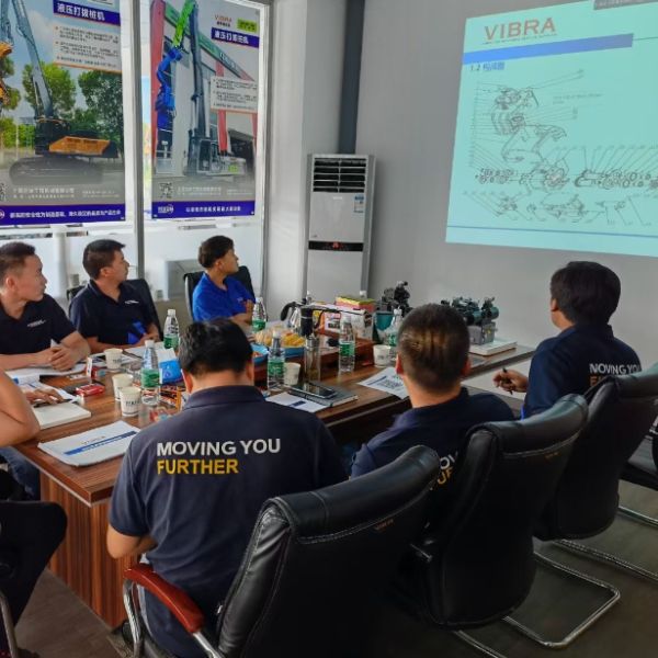 Conducteur de Cement Sheet Pile d'excavatrice de vibro de cours d'eau