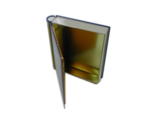Unique Book Shape Square Tin Can Color Printing For Food Sugar Packing