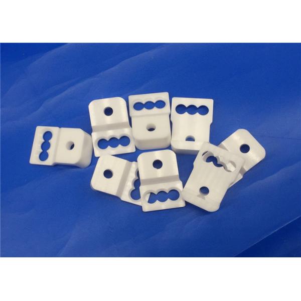 Security Alumina Ceramic Parts High Thermal Conductivity Three Hole Ceramic Pressure Switch