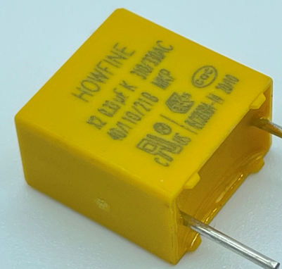 Waterproof 334K/310V X2 Safety Capacitor Metallized Polypropylene Antiwear