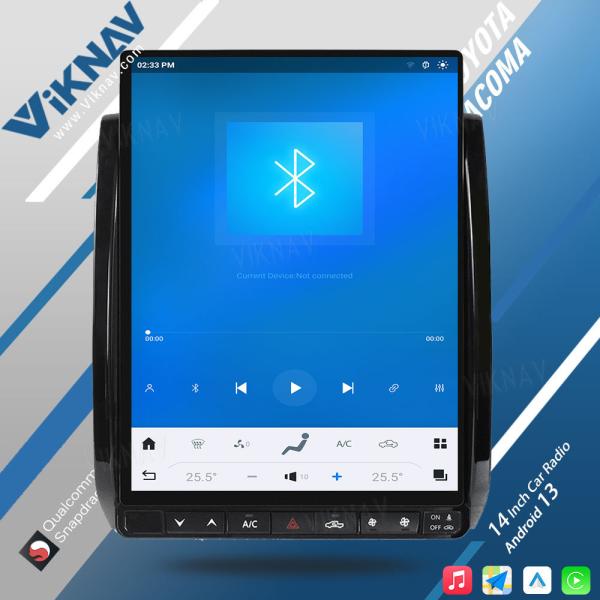 14 polegadas de tela sensível ao toque 2005-2015 Toyota Tacoma Head Unit Android Car Radio