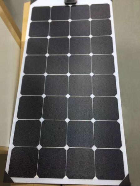 360W SUNPOWER Flexible Solar Panel With 90cm Cable TUV CE CQC ISO 18V 24V 36V 48V