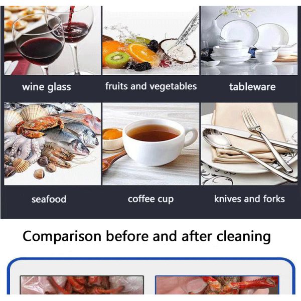 Automatic Modular Design Ultrasonic Sink Dishwasher Stainless Steel Commercial