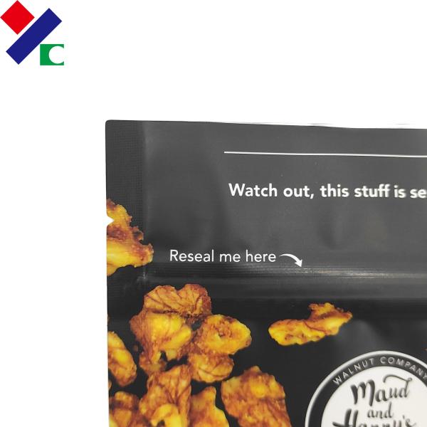 Сумки пластиковой молнии BRC упаковывая, Biodegradable изготовленные на заказ напечатанные сумки закуски