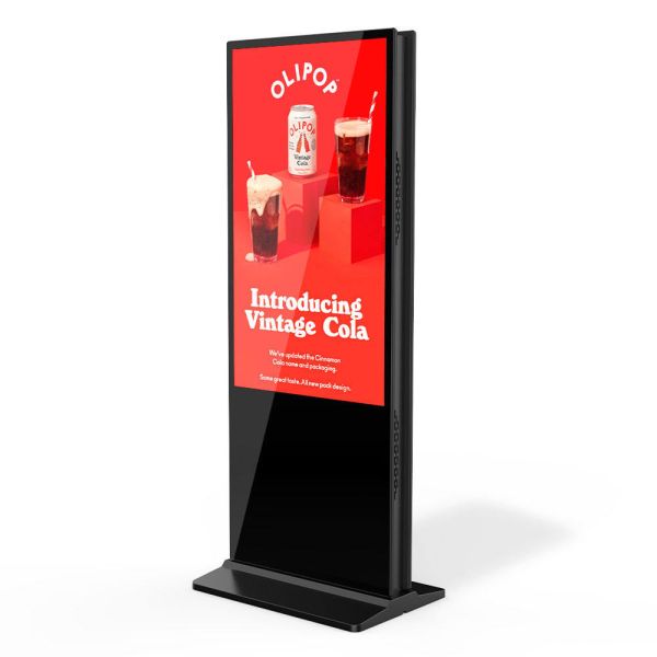 High quality Custom LCD Digital Signage Display Wall with 3840*2160 Resolution 500 Nits Brightness and SDK Function Vertical LCD Billboard