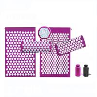 O pé de 4 cores relaxa o descanso de Mat Resin Shakti Mat And da ioga do Acupressure da massagem