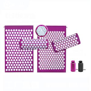 4 Colors Foot Relax Massage Acupressure Yoga Mat Resin Shakti Mat And Pillow