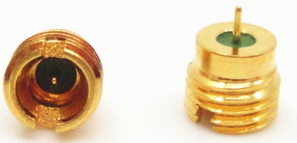 Conector de montagem em flange RF Conector coaxial SMPM gênero masculino