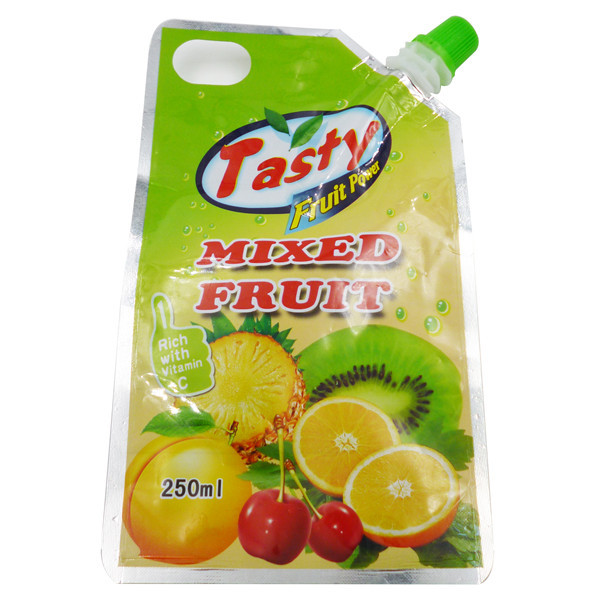 Kingred Food Grade Customized LOGO Printing Stand Up Spout Pouch Bags for Juices