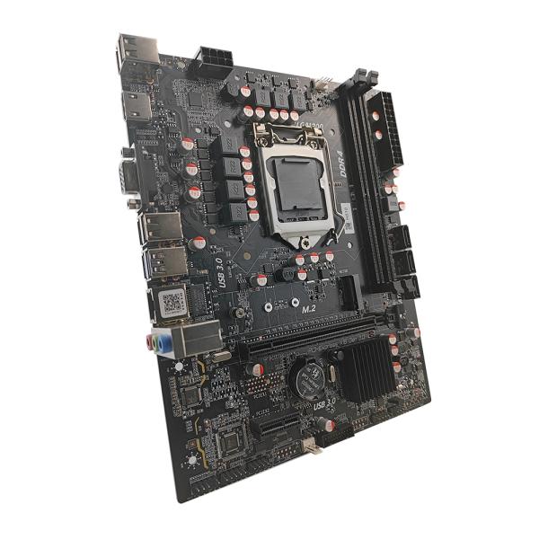 PCWINMAX H510 Chipset LGA1200  VGA+HD Output Micro ATX Mainboard Support Core 10th & 11th Gen Dual DDR4 Memory Channel