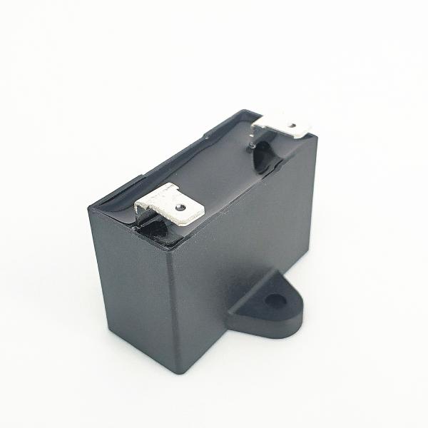 CBB61 450V 6.0mfd Cooker Hood Capacitor Black Plastic Triangle With Location Hole