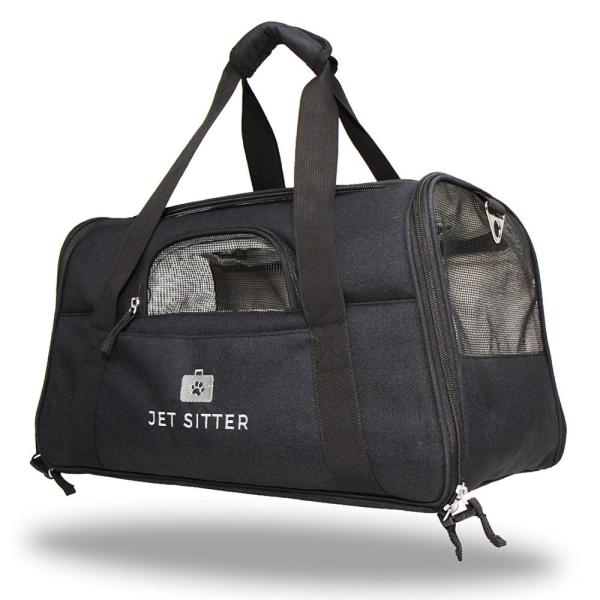 Luxurious Padded Interior Lined Pet Carrier Bag With Removable Roof Bars