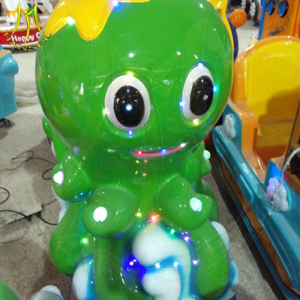Hansel coin operated fiber glass electric amusament kiddie rides