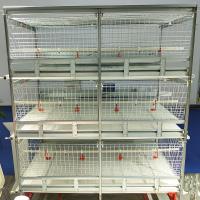 Type automatique taille de Q235A H de la cage 150x100x44cm de poulet à rôtir