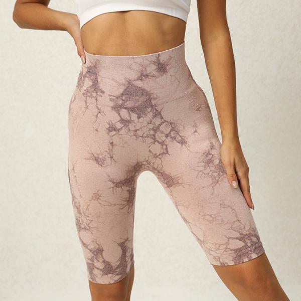 yoga pants outside wear high-waisted hip-lifting exercise five yoga shorts European and n Peach hip spandex pants women