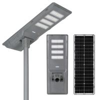 60W 90W 120W Solar LED integrado Street Light Die-cast Alumínio IP66 IK08 Sensor de movimento para lugares públicos e ruas