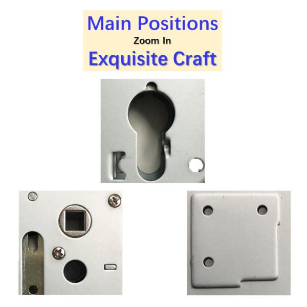 Metal Lock Golden Wooden Brass Door Security Mortise Lock Body Set for European Doors