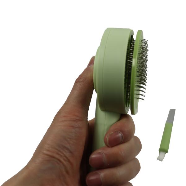 Cat Pet Grooming Brushes And Combs Deep Hair Removal Comb For Dogs Massage Circular Needle 115g