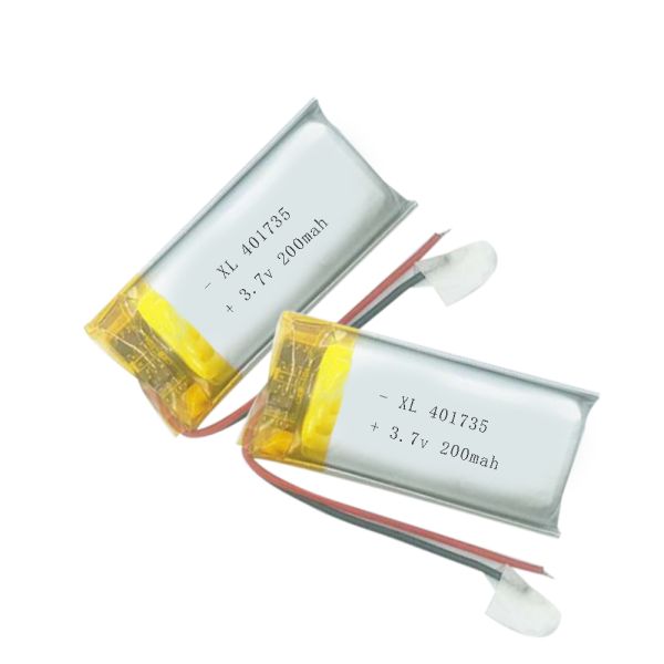 Hot Selling 401735 Solid State Battery Li-po Battery 3.7v200mah for  Products Mobile Digital Equipment Instrument