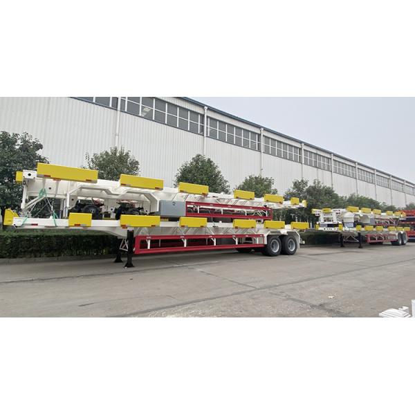 CIMC HUAJUN WABCO Value 1540 Skeleton Container Semi Trailer for 20ft 40ft Container
