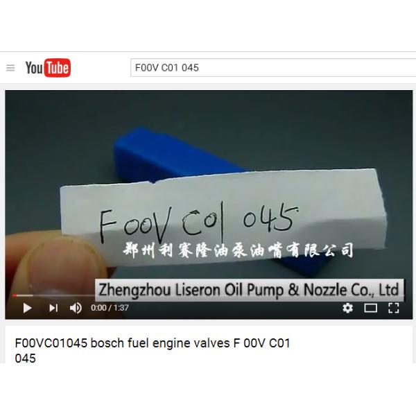Dodge Sprinter MERCEDES For BOS diesel fuel pump valve FooVC01045 / F00VC01045 car exhaust valve F 00V C01 045