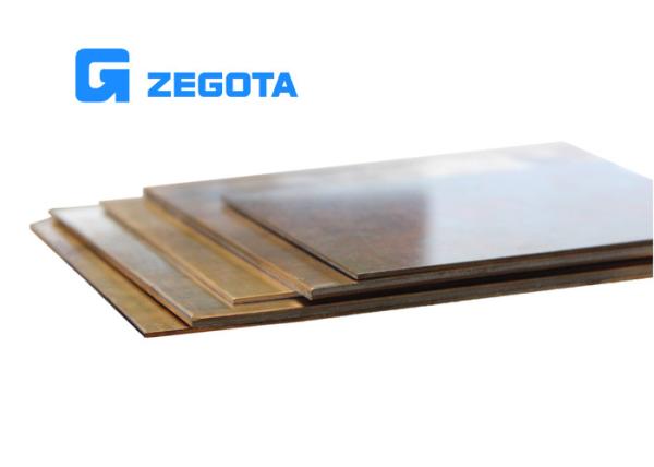 Multifunctional Copper Clad Steel Sheet 0.01-4.0mm Thickness High Magnetic Conductivity