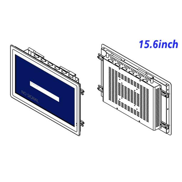 15.6-Inch Embedded Display for Factory Automation and Equipment Monitoring