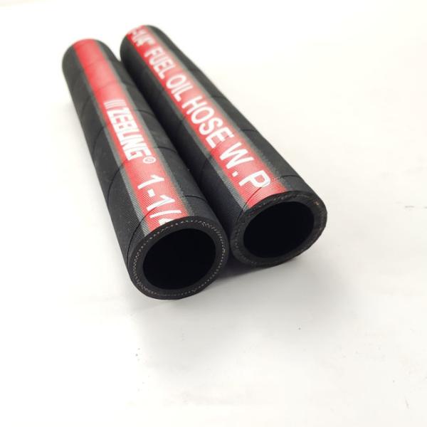 Diesel / Fuel Oil Suction And Discharge Hose Cloth Covered Nitrile rubber Material