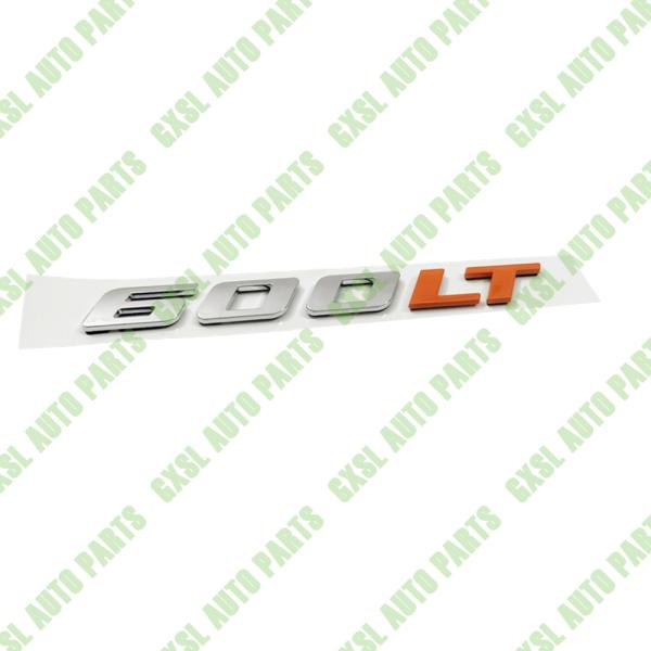 Pour McLaren 600LT Emblème du côté, Emblème de la carrosserie, Emblème de lettre