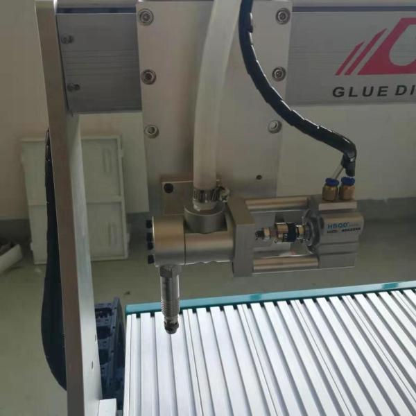 Industrial Silicone Dispensing Equipment 0.4Mpa - 0.6Mpa Adhesive Dispensing System With Round Panel