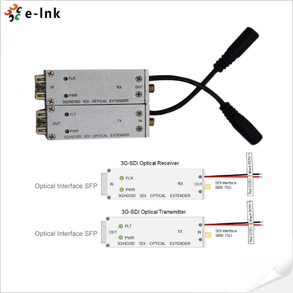 Micro-extenseur optique SMB 3G/HD/SD-SDI