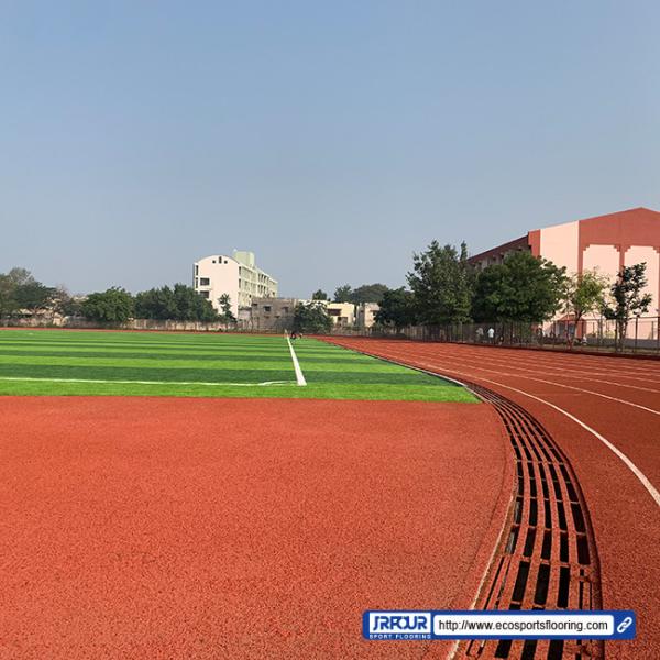 IAAF Standard Aging Resistance Athletic Track Surfaces UV-Resistance
