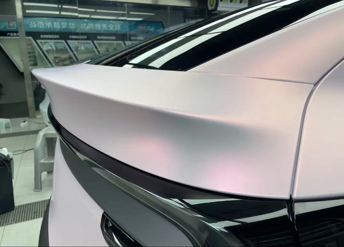 Matte Floral Pink Color TPU PPF Film Self-Healing UV-Proof Self-Cleaning 8Mil Car Paint Protection Film
