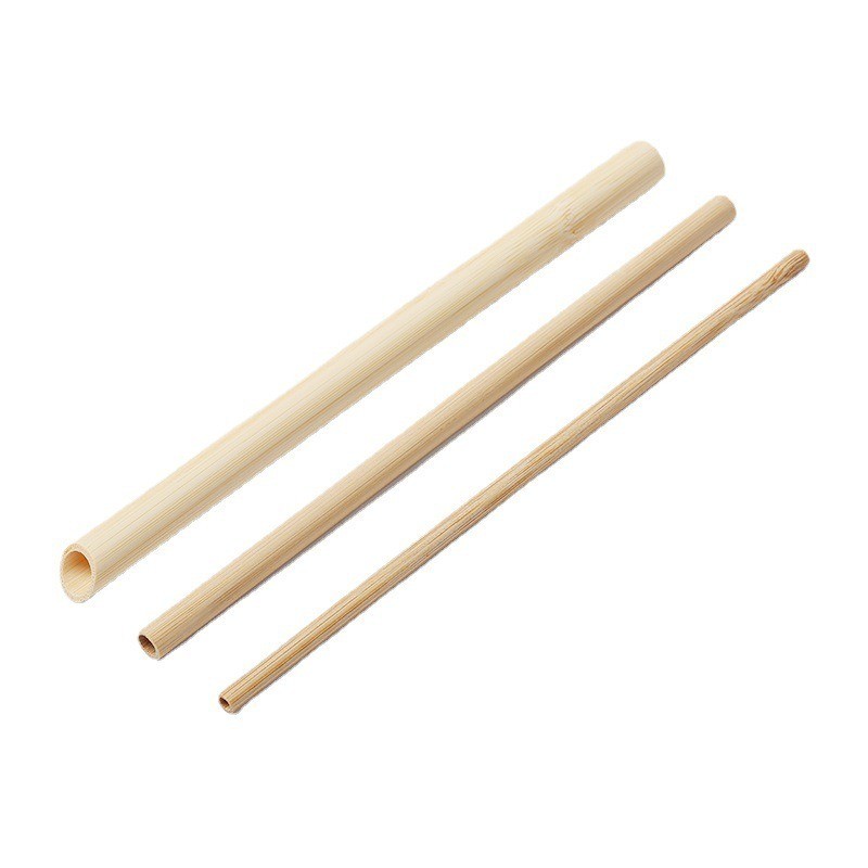 Shipping Cost Reusable Organic Bamboo Fiber Drinking Straw for Hot/Cold Beverage