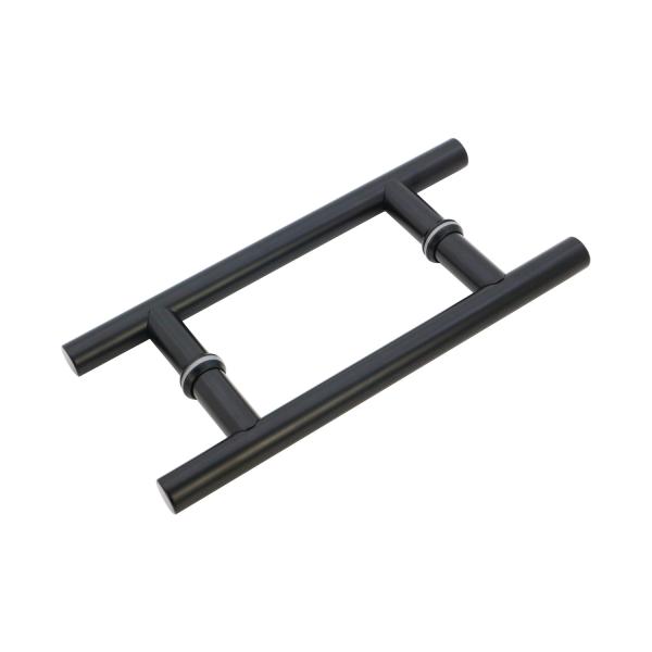 Окно гостиничный стиль спиной к спине Душ стеклянная раздвижная дверь длинная ручка с вытяжкой с отделкой PSS