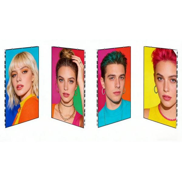 Ultra Thin Double Side Indoor Hanging HD LED Video Wall Panel Display Screen