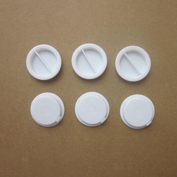 Green material ABS or HIPS lid for piggy bank , money bank , diameter 3.5 cm