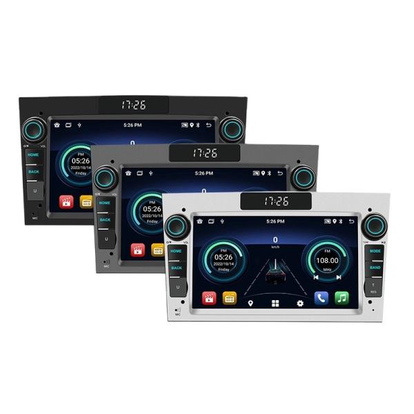 Creatall 7-Inch HD Screen Android Car GPS Navigation System Compatible Opel Smart for BT Wireless CarPlay Dashboard USB