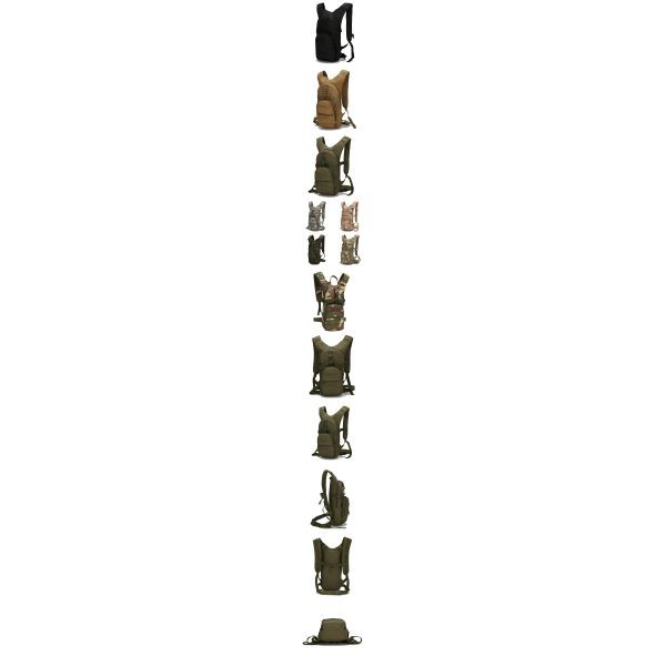 Oxford Cloth Large Capacity Camo Backpack Outdoor Sports Hiking Backpack for Mountaineering Trekking Cycling with Custom LOGO