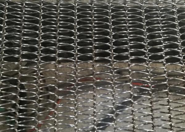 Duable Food Grade Wire Mesh , Stainless Steel Wire Belt For Sand Witch Baking Factories