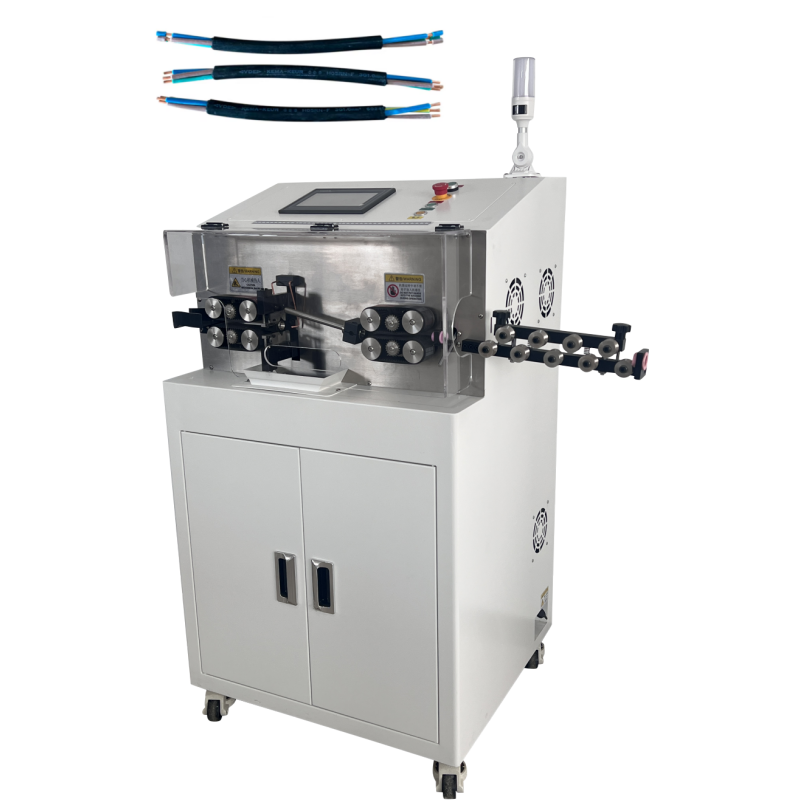 1100W Sheathed Cable Cutting and Stripping Machine Automatic Wire Cutter And Stripping Machine
