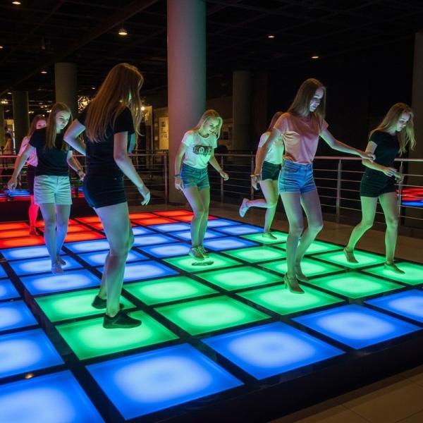 Interactive LED Floor Games - Ultimate Immersive Gaming Experience