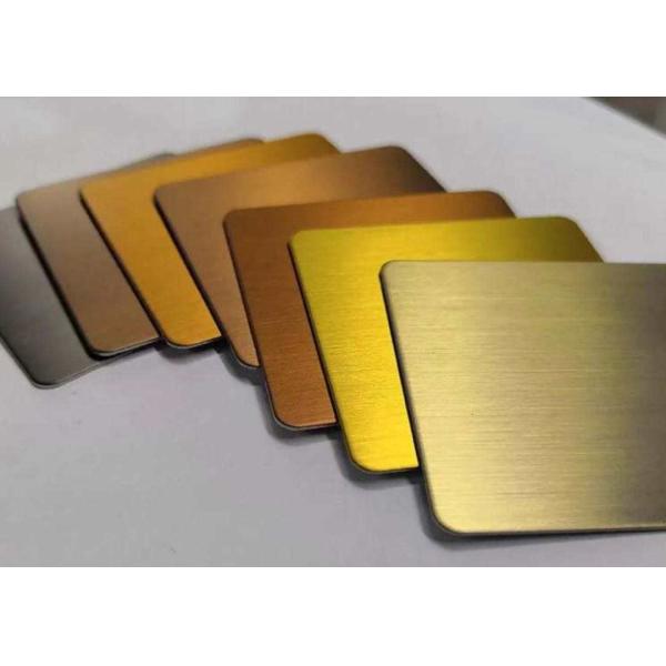 Китай Фабричная цена ПВД покрытие волосатого покрытия Окончание Противоотпечатки пальцев нержавеющая сталь